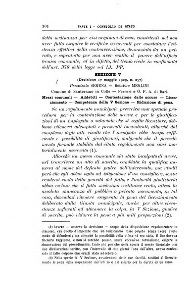 La giustizia amministrativa raccolta di decisioni e pareri del Consiglio di Stato, decisioni della Corte dei conti, sentenze della Cassazione di Roma, e decisioni delle Giunte provinciali amministrative