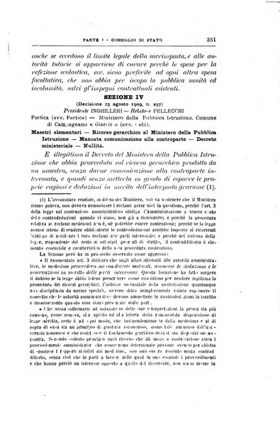 La giustizia amministrativa raccolta di decisioni e pareri del Consiglio di Stato, decisioni della Corte dei conti, sentenze della Cassazione di Roma, e decisioni delle Giunte provinciali amministrative