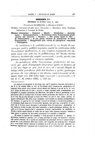 La giustizia amministrativa raccolta di decisioni e pareri del Consiglio di Stato, decisioni della Corte dei conti, sentenze della Cassazione di Roma, e decisioni delle Giunte provinciali amministrative