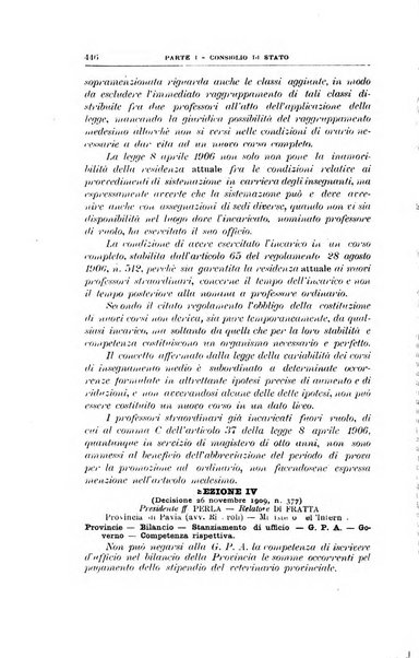 La giustizia amministrativa raccolta di decisioni e pareri del Consiglio di Stato, decisioni della Corte dei conti, sentenze della Cassazione di Roma, e decisioni delle Giunte provinciali amministrative