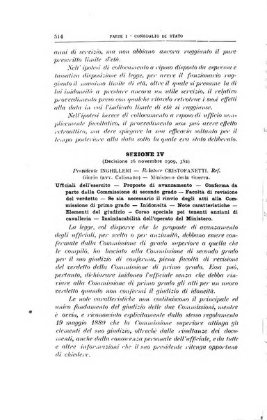 La giustizia amministrativa raccolta di decisioni e pareri del Consiglio di Stato, decisioni della Corte dei conti, sentenze della Cassazione di Roma, e decisioni delle Giunte provinciali amministrative