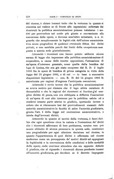 La giustizia amministrativa raccolta di decisioni e pareri del Consiglio di Stato, decisioni della Corte dei conti, sentenze della Cassazione di Roma, e decisioni delle Giunte provinciali amministrative