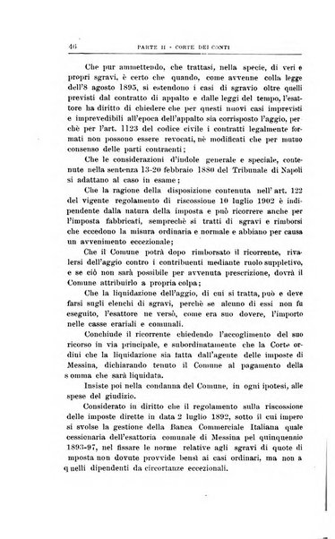 La giustizia amministrativa raccolta di decisioni e pareri del Consiglio di Stato, decisioni della Corte dei conti, sentenze della Cassazione di Roma, e decisioni delle Giunte provinciali amministrative