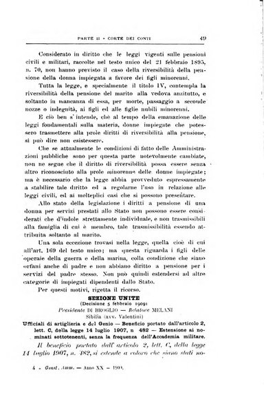 La giustizia amministrativa raccolta di decisioni e pareri del Consiglio di Stato, decisioni della Corte dei conti, sentenze della Cassazione di Roma, e decisioni delle Giunte provinciali amministrative