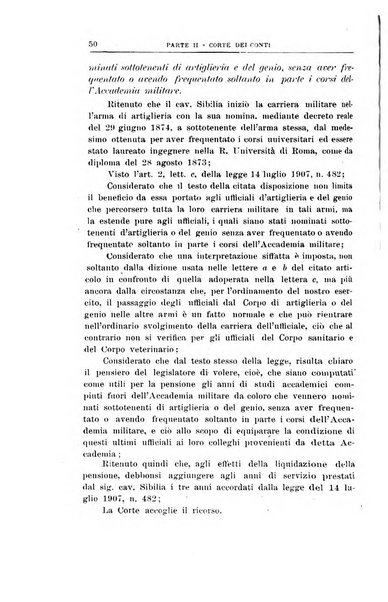 La giustizia amministrativa raccolta di decisioni e pareri del Consiglio di Stato, decisioni della Corte dei conti, sentenze della Cassazione di Roma, e decisioni delle Giunte provinciali amministrative