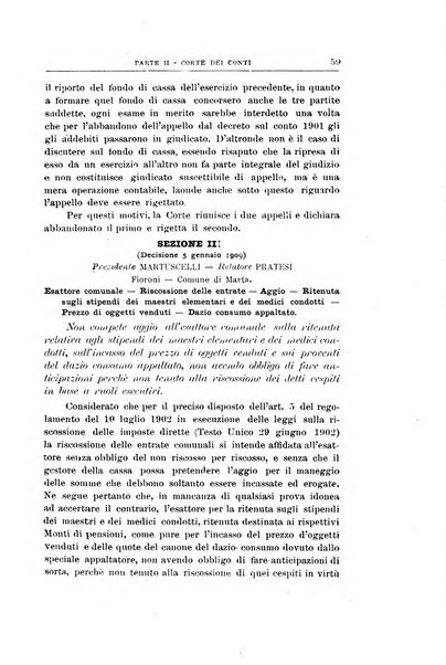 La giustizia amministrativa raccolta di decisioni e pareri del Consiglio di Stato, decisioni della Corte dei conti, sentenze della Cassazione di Roma, e decisioni delle Giunte provinciali amministrative