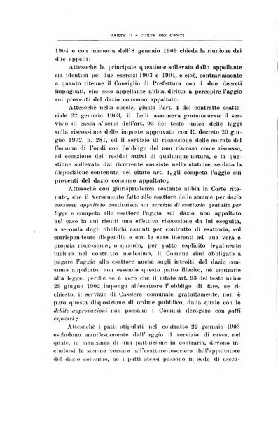 La giustizia amministrativa raccolta di decisioni e pareri del Consiglio di Stato, decisioni della Corte dei conti, sentenze della Cassazione di Roma, e decisioni delle Giunte provinciali amministrative