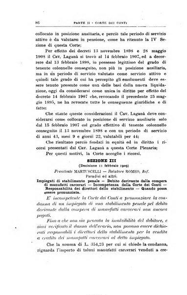 La giustizia amministrativa raccolta di decisioni e pareri del Consiglio di Stato, decisioni della Corte dei conti, sentenze della Cassazione di Roma, e decisioni delle Giunte provinciali amministrative