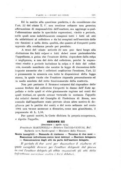 La giustizia amministrativa raccolta di decisioni e pareri del Consiglio di Stato, decisioni della Corte dei conti, sentenze della Cassazione di Roma, e decisioni delle Giunte provinciali amministrative