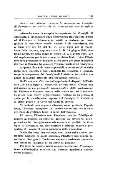 La giustizia amministrativa raccolta di decisioni e pareri del Consiglio di Stato, decisioni della Corte dei conti, sentenze della Cassazione di Roma, e decisioni delle Giunte provinciali amministrative