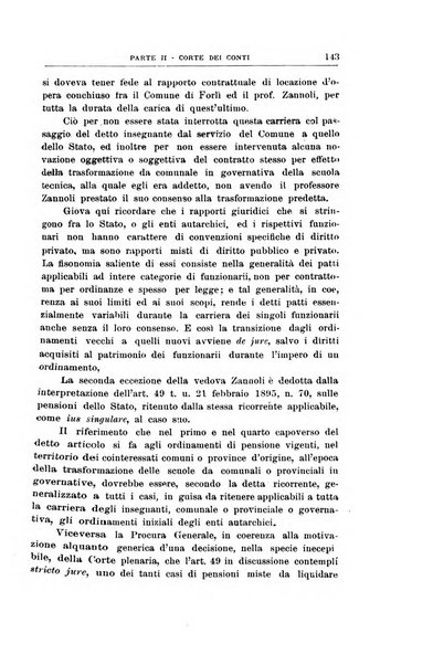 La giustizia amministrativa raccolta di decisioni e pareri del Consiglio di Stato, decisioni della Corte dei conti, sentenze della Cassazione di Roma, e decisioni delle Giunte provinciali amministrative