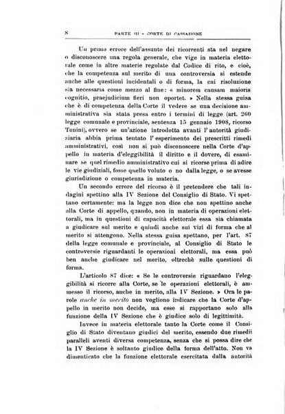 La giustizia amministrativa raccolta di decisioni e pareri del Consiglio di Stato, decisioni della Corte dei conti, sentenze della Cassazione di Roma, e decisioni delle Giunte provinciali amministrative