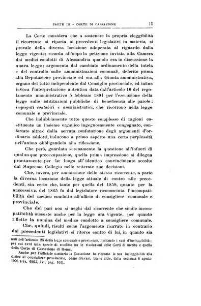 La giustizia amministrativa raccolta di decisioni e pareri del Consiglio di Stato, decisioni della Corte dei conti, sentenze della Cassazione di Roma, e decisioni delle Giunte provinciali amministrative