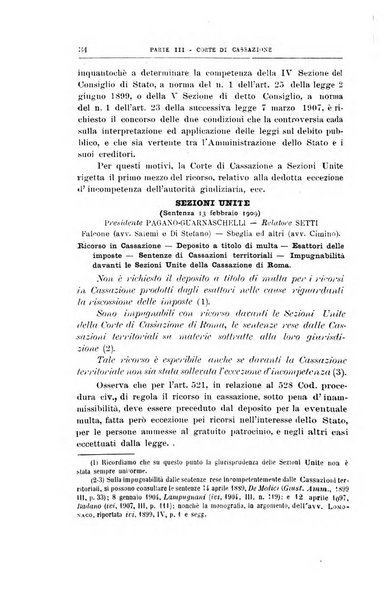 La giustizia amministrativa raccolta di decisioni e pareri del Consiglio di Stato, decisioni della Corte dei conti, sentenze della Cassazione di Roma, e decisioni delle Giunte provinciali amministrative