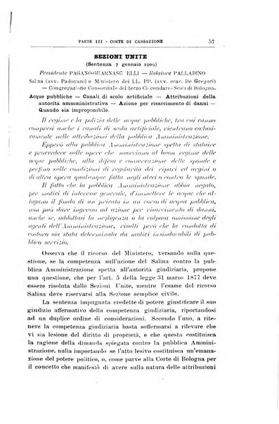 La giustizia amministrativa raccolta di decisioni e pareri del Consiglio di Stato, decisioni della Corte dei conti, sentenze della Cassazione di Roma, e decisioni delle Giunte provinciali amministrative