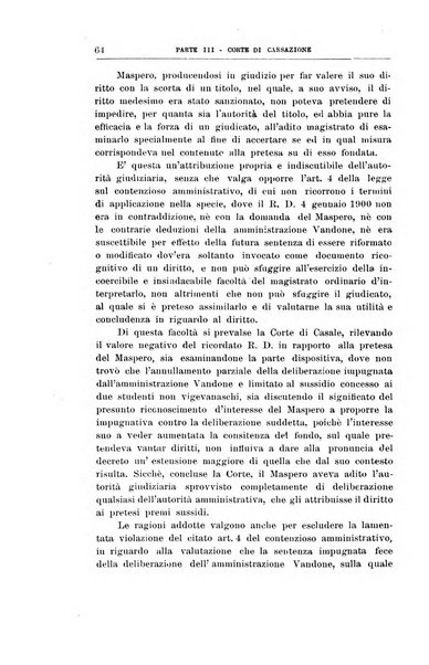 La giustizia amministrativa raccolta di decisioni e pareri del Consiglio di Stato, decisioni della Corte dei conti, sentenze della Cassazione di Roma, e decisioni delle Giunte provinciali amministrative