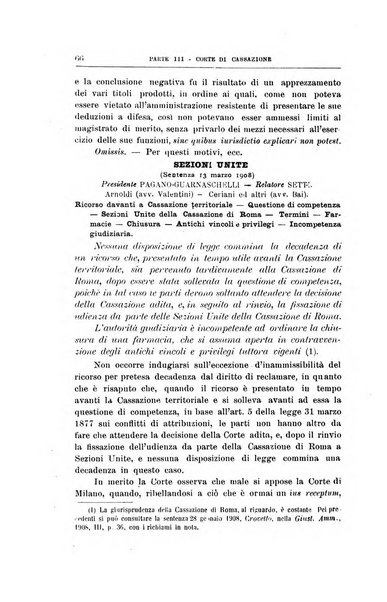 La giustizia amministrativa raccolta di decisioni e pareri del Consiglio di Stato, decisioni della Corte dei conti, sentenze della Cassazione di Roma, e decisioni delle Giunte provinciali amministrative