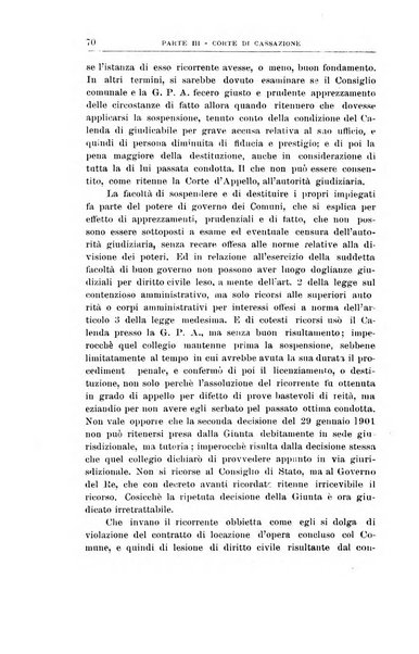 La giustizia amministrativa raccolta di decisioni e pareri del Consiglio di Stato, decisioni della Corte dei conti, sentenze della Cassazione di Roma, e decisioni delle Giunte provinciali amministrative