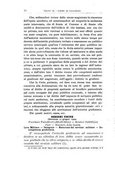 La giustizia amministrativa raccolta di decisioni e pareri del Consiglio di Stato, decisioni della Corte dei conti, sentenze della Cassazione di Roma, e decisioni delle Giunte provinciali amministrative