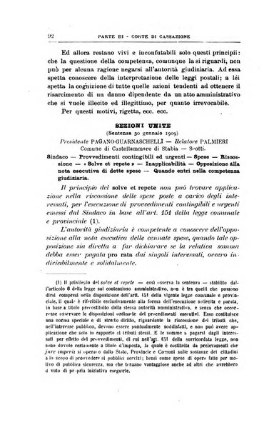 La giustizia amministrativa raccolta di decisioni e pareri del Consiglio di Stato, decisioni della Corte dei conti, sentenze della Cassazione di Roma, e decisioni delle Giunte provinciali amministrative