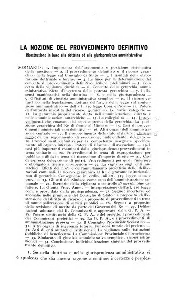 La giustizia amministrativa raccolta di decisioni e pareri del Consiglio di Stato, decisioni della Corte dei conti, sentenze della Cassazione di Roma, e decisioni delle Giunte provinciali amministrative