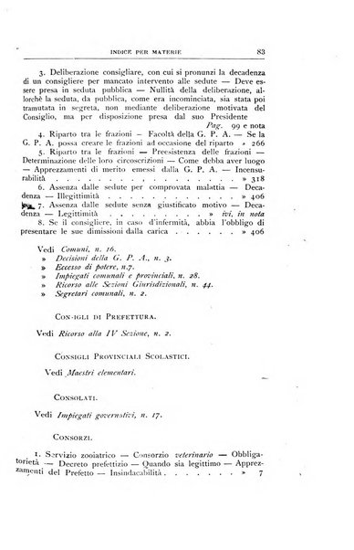 La giustizia amministrativa raccolta di decisioni e pareri del Consiglio di Stato, decisioni della Corte dei conti, sentenze della Cassazione di Roma, e decisioni delle Giunte provinciali amministrative