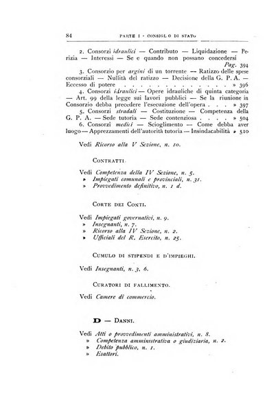 La giustizia amministrativa raccolta di decisioni e pareri del Consiglio di Stato, decisioni della Corte dei conti, sentenze della Cassazione di Roma, e decisioni delle Giunte provinciali amministrative