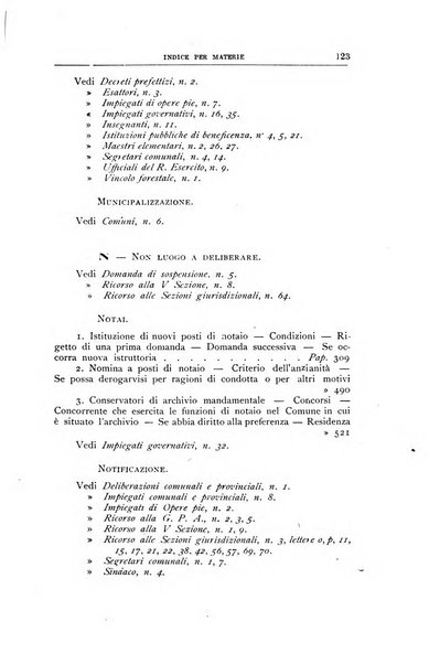 La giustizia amministrativa raccolta di decisioni e pareri del Consiglio di Stato, decisioni della Corte dei conti, sentenze della Cassazione di Roma, e decisioni delle Giunte provinciali amministrative