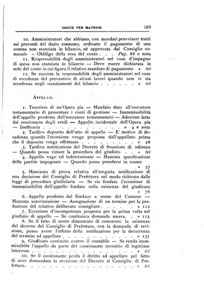 La giustizia amministrativa raccolta di decisioni e pareri del Consiglio di Stato, decisioni della Corte dei conti, sentenze della Cassazione di Roma, e decisioni delle Giunte provinciali amministrative