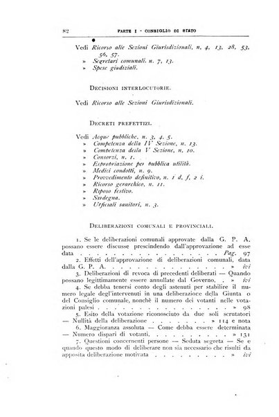 La giustizia amministrativa raccolta di decisioni e pareri del Consiglio di Stato, decisioni della Corte dei conti, sentenze della Cassazione di Roma, e decisioni delle Giunte provinciali amministrative