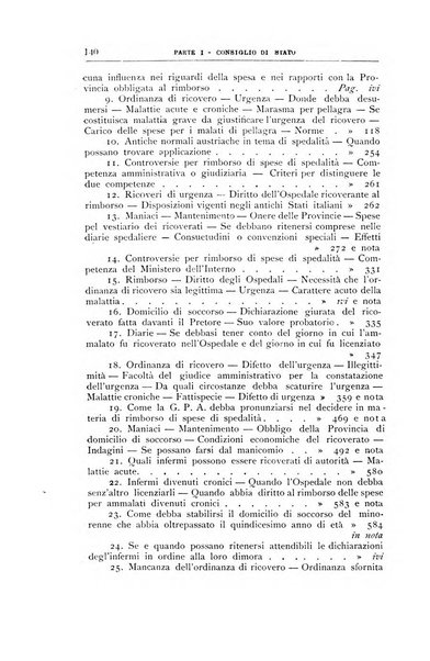 La giustizia amministrativa raccolta di decisioni e pareri del Consiglio di Stato, decisioni della Corte dei conti, sentenze della Cassazione di Roma, e decisioni delle Giunte provinciali amministrative