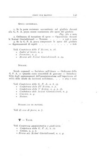 La giustizia amministrativa raccolta di decisioni e pareri del Consiglio di Stato, decisioni della Corte dei conti, sentenze della Cassazione di Roma, e decisioni delle Giunte provinciali amministrative