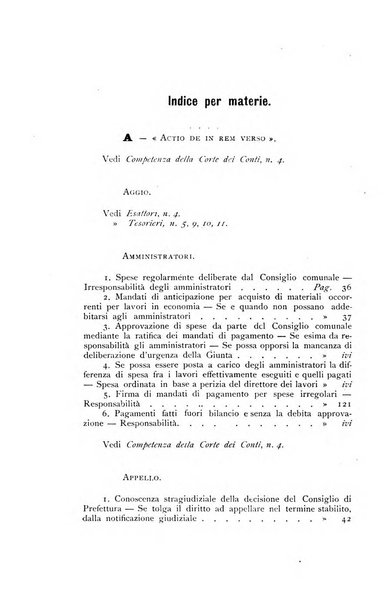 La giustizia amministrativa raccolta di decisioni e pareri del Consiglio di Stato, decisioni della Corte dei conti, sentenze della Cassazione di Roma, e decisioni delle Giunte provinciali amministrative