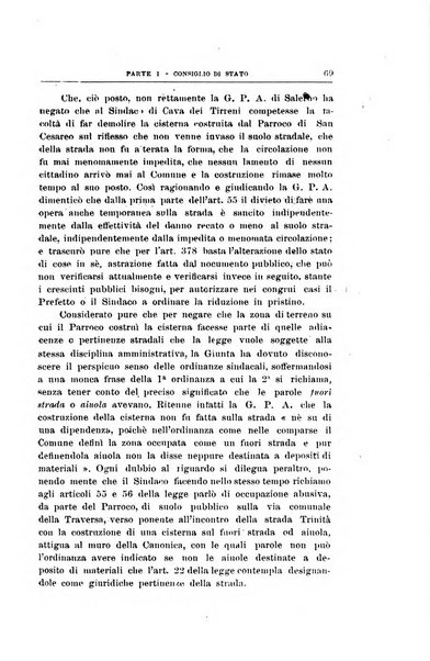 La giustizia amministrativa raccolta di decisioni e pareri del Consiglio di Stato, decisioni della Corte dei conti, sentenze della Cassazione di Roma, e decisioni delle Giunte provinciali amministrative