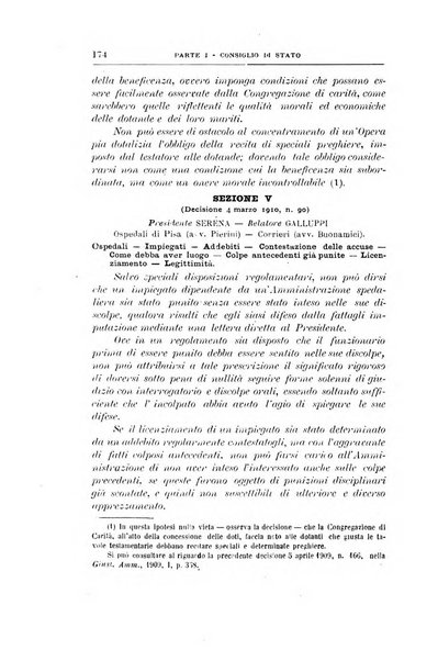 La giustizia amministrativa raccolta di decisioni e pareri del Consiglio di Stato, decisioni della Corte dei conti, sentenze della Cassazione di Roma, e decisioni delle Giunte provinciali amministrative