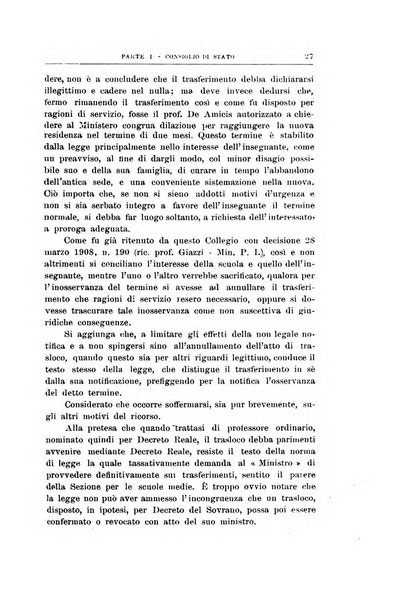 La giustizia amministrativa raccolta di decisioni e pareri del Consiglio di Stato, decisioni della Corte dei conti, sentenze della Cassazione di Roma, e decisioni delle Giunte provinciali amministrative