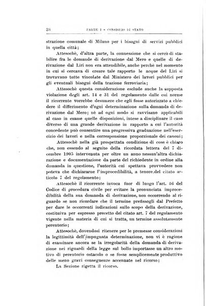 La giustizia amministrativa raccolta di decisioni e pareri del Consiglio di Stato, decisioni della Corte dei conti, sentenze della Cassazione di Roma, e decisioni delle Giunte provinciali amministrative