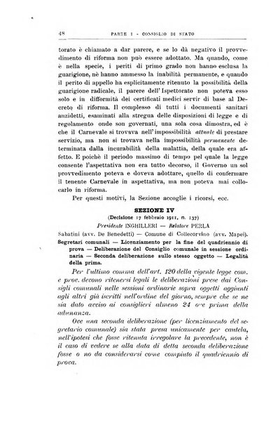 La giustizia amministrativa raccolta di decisioni e pareri del Consiglio di Stato, decisioni della Corte dei conti, sentenze della Cassazione di Roma, e decisioni delle Giunte provinciali amministrative