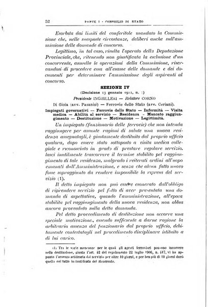 La giustizia amministrativa raccolta di decisioni e pareri del Consiglio di Stato, decisioni della Corte dei conti, sentenze della Cassazione di Roma, e decisioni delle Giunte provinciali amministrative