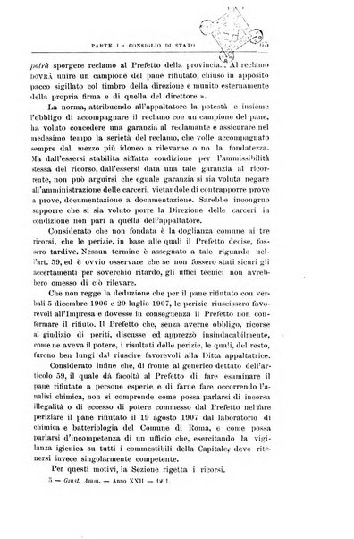 La giustizia amministrativa raccolta di decisioni e pareri del Consiglio di Stato, decisioni della Corte dei conti, sentenze della Cassazione di Roma, e decisioni delle Giunte provinciali amministrative