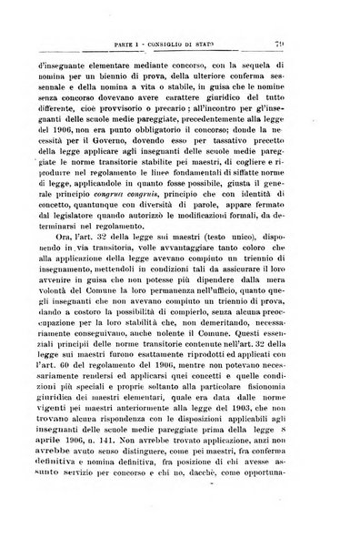 La giustizia amministrativa raccolta di decisioni e pareri del Consiglio di Stato, decisioni della Corte dei conti, sentenze della Cassazione di Roma, e decisioni delle Giunte provinciali amministrative