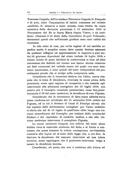 La giustizia amministrativa raccolta di decisioni e pareri del Consiglio di Stato, decisioni della Corte dei conti, sentenze della Cassazione di Roma, e decisioni delle Giunte provinciali amministrative