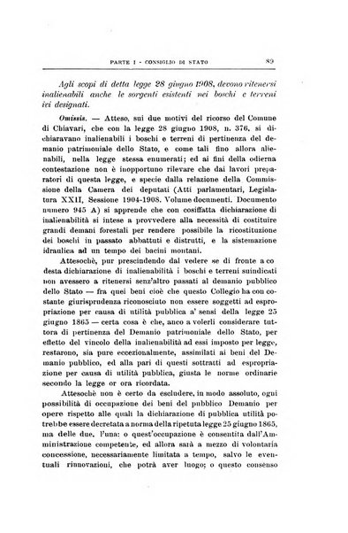 La giustizia amministrativa raccolta di decisioni e pareri del Consiglio di Stato, decisioni della Corte dei conti, sentenze della Cassazione di Roma, e decisioni delle Giunte provinciali amministrative