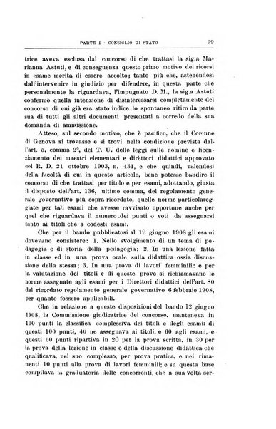 La giustizia amministrativa raccolta di decisioni e pareri del Consiglio di Stato, decisioni della Corte dei conti, sentenze della Cassazione di Roma, e decisioni delle Giunte provinciali amministrative