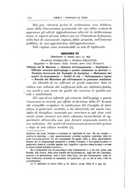 La giustizia amministrativa raccolta di decisioni e pareri del Consiglio di Stato, decisioni della Corte dei conti, sentenze della Cassazione di Roma, e decisioni delle Giunte provinciali amministrative