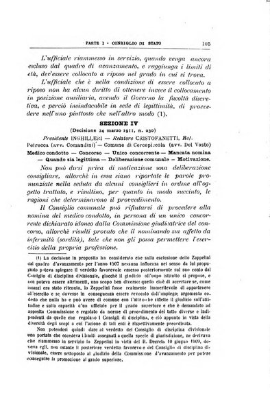 La giustizia amministrativa raccolta di decisioni e pareri del Consiglio di Stato, decisioni della Corte dei conti, sentenze della Cassazione di Roma, e decisioni delle Giunte provinciali amministrative