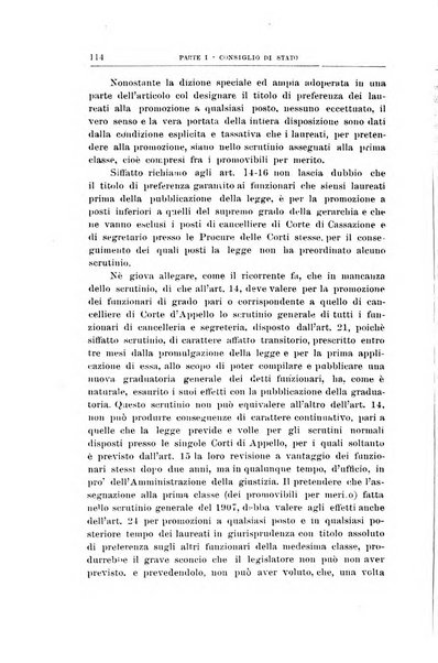 La giustizia amministrativa raccolta di decisioni e pareri del Consiglio di Stato, decisioni della Corte dei conti, sentenze della Cassazione di Roma, e decisioni delle Giunte provinciali amministrative