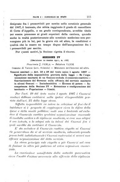 La giustizia amministrativa raccolta di decisioni e pareri del Consiglio di Stato, decisioni della Corte dei conti, sentenze della Cassazione di Roma, e decisioni delle Giunte provinciali amministrative