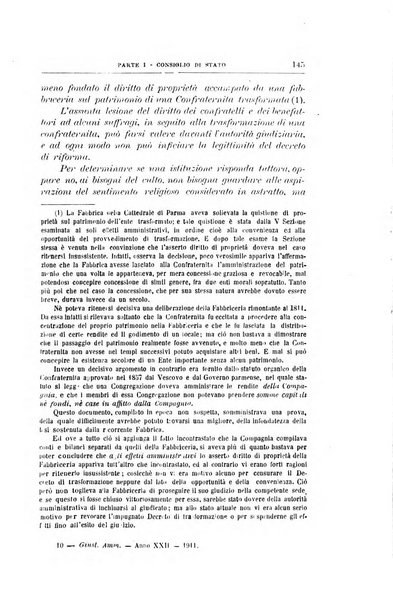 La giustizia amministrativa raccolta di decisioni e pareri del Consiglio di Stato, decisioni della Corte dei conti, sentenze della Cassazione di Roma, e decisioni delle Giunte provinciali amministrative