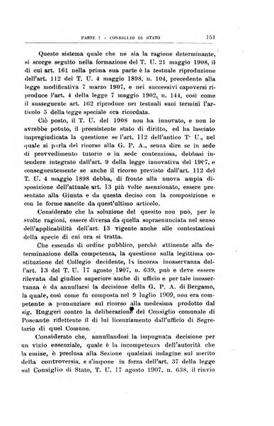 La giustizia amministrativa raccolta di decisioni e pareri del Consiglio di Stato, decisioni della Corte dei conti, sentenze della Cassazione di Roma, e decisioni delle Giunte provinciali amministrative